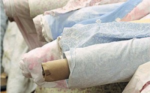 Roll of french provincial fabric for cushions