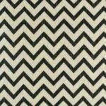 Small black zig zag design on cushion cover