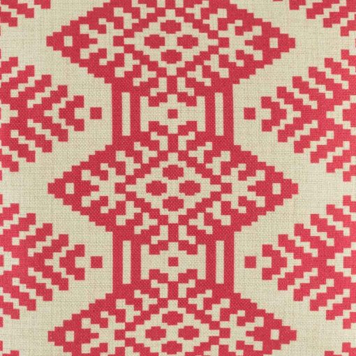 Close up of hot pink colour pattern