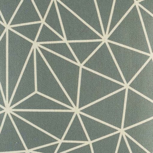 Close up of grey cushion cover with modern design