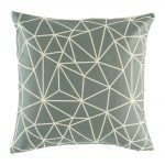 Grey cushion cover with modern scandanavian design