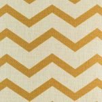 Magnified section of gold chevron cushion cover