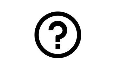 Icon for general questions question mark
