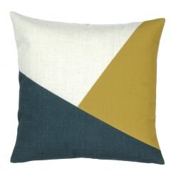 45x45cm simple modern cotton black and gold cushion cover