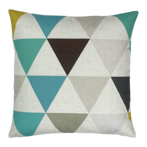 Square Cushion Cover 45x45cm With Triangle Pattern
