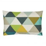 Vintage design rectangular linen cushion cover