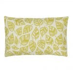 Rectangular Cushion Cover 30x50cm With Leaf Pattern