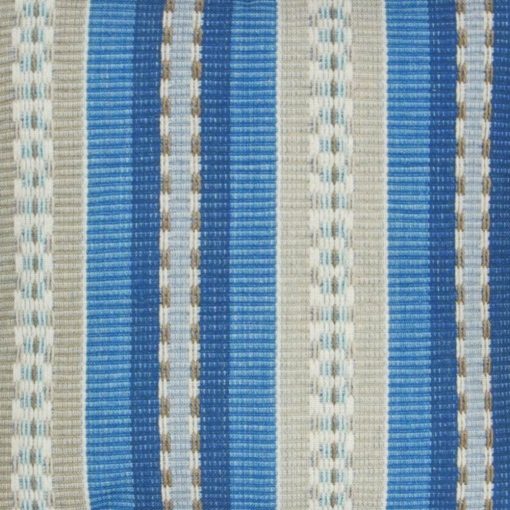 Closeup Image of Blue Square Cushion Cover 45x45cm