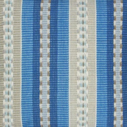 Closeup Image of Blue Square Cushion Cover 45x45cm