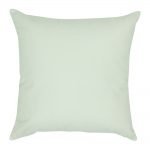 Back Image of A white Square Cushion Cover