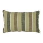 30x50cm chestnut stripe cotton linen cushion cover