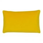 Mustard Yellow Rectangular Velvet Cushion Cover 30cm x 50cm