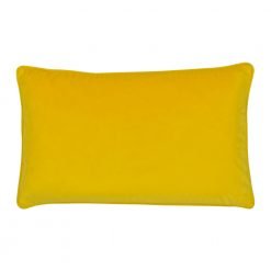 Mustard Yellow Rectangular Velvet Cushion Cover 30cm x 50cm