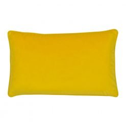 Mustard Yellow Rectangular Velvet Cushion Cover 30cm x 50cm