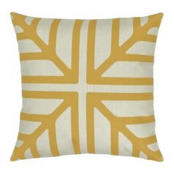 Colour Gold Square Cushion Cover 45x45cm