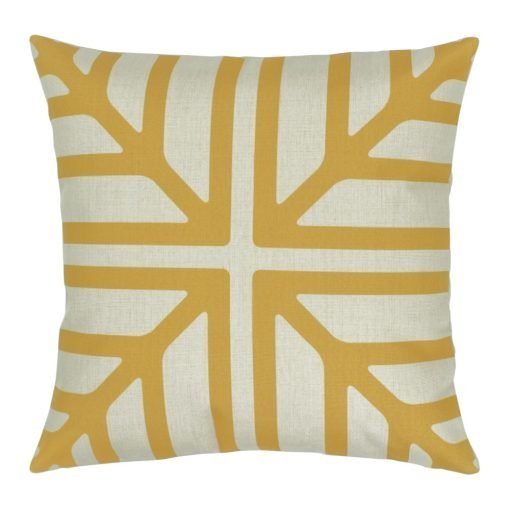 Colour Gold Square Cushion Cover 45x45cm