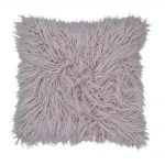 45cm x 45cm Square Fur Purple Cushion cover