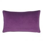 Purple Rectangular Velvet Cushion Cover 30cm x 50cm