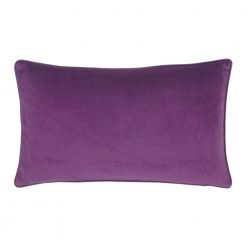 Purple Rectangular Velvet Cushion Cover 30cm x 50cm