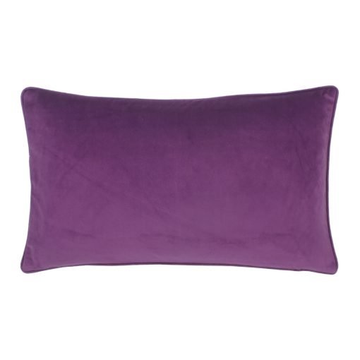 Purple Rectangular Velvet Cushion Cover 30cm x 50cm