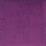 Close up of purple velvet cushion cover