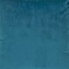Close up of teal velvet cushion cover