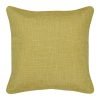 Square 45x45cm yellow cushion cover