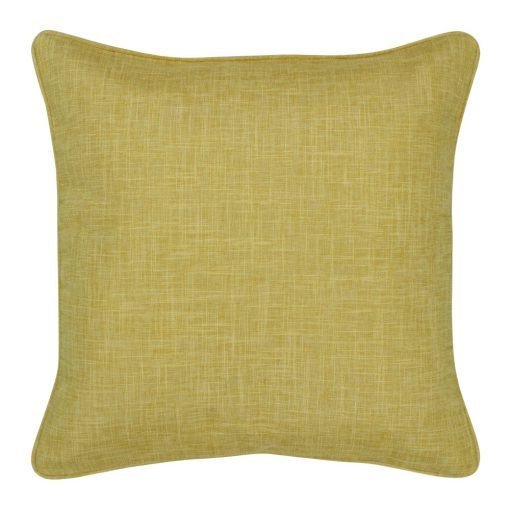 Square 45x45cm yellow cushion cover