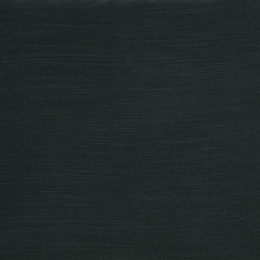 Close-up photo of square cushion cover in dark grey colour