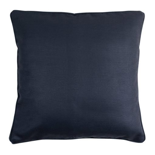 Photo of 45x45cm dark grey cushion cover made of velvet fabric