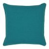 Cushion cover in ocean blue colour and 45x45cm size