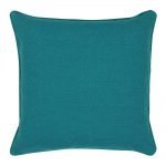 Cushion cover in ocean blue colour and 45x45cm size