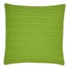 Image of olive cable knit cushion cover