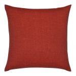 Red square outdoor cushion cover