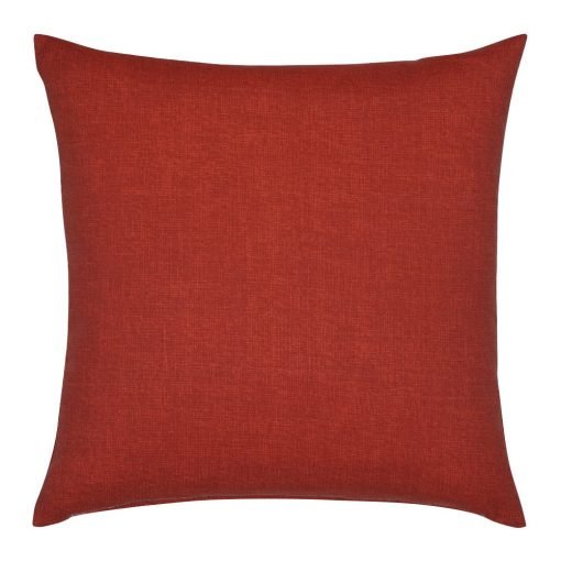 Red square outdoor cushion cover