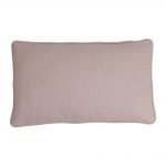 Photo of baby pink polyester cushion cover