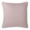 Image of baby pink cushion made of polyester fabric