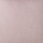 Close up image of polyester cushion cover in baby pink colour