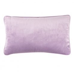 30x45 rectangular velvet cushion cover in lavender colour