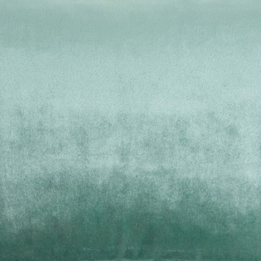 Close up photo of rectangular cushion cover made of mint velvet fabric