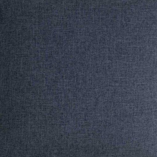 Close up photo of charcoal grey cushion cover made of polyester fabric