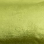 Close up photo of olive velvet linen rectangular cushion cover