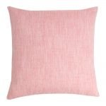 Image of square flamingo pink cushion cover