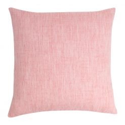 Image of square flamingo pink cushion cover