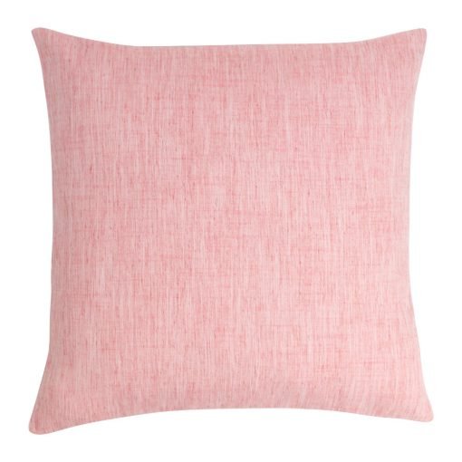 Image of square flamingo pink cushion cover