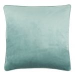 Mint coloured velvet 45x45 cushion cover