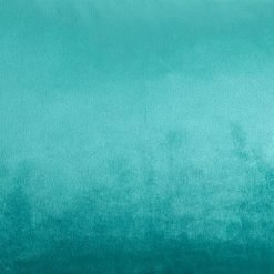 Close up fabric photo of velvet linen rectangular cushion cover in spearmint colour
