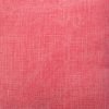 Close up image of red indoor cushion cover made of cotton fabric
