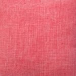 Close up image of red indoor cushion cover made of cotton fabric