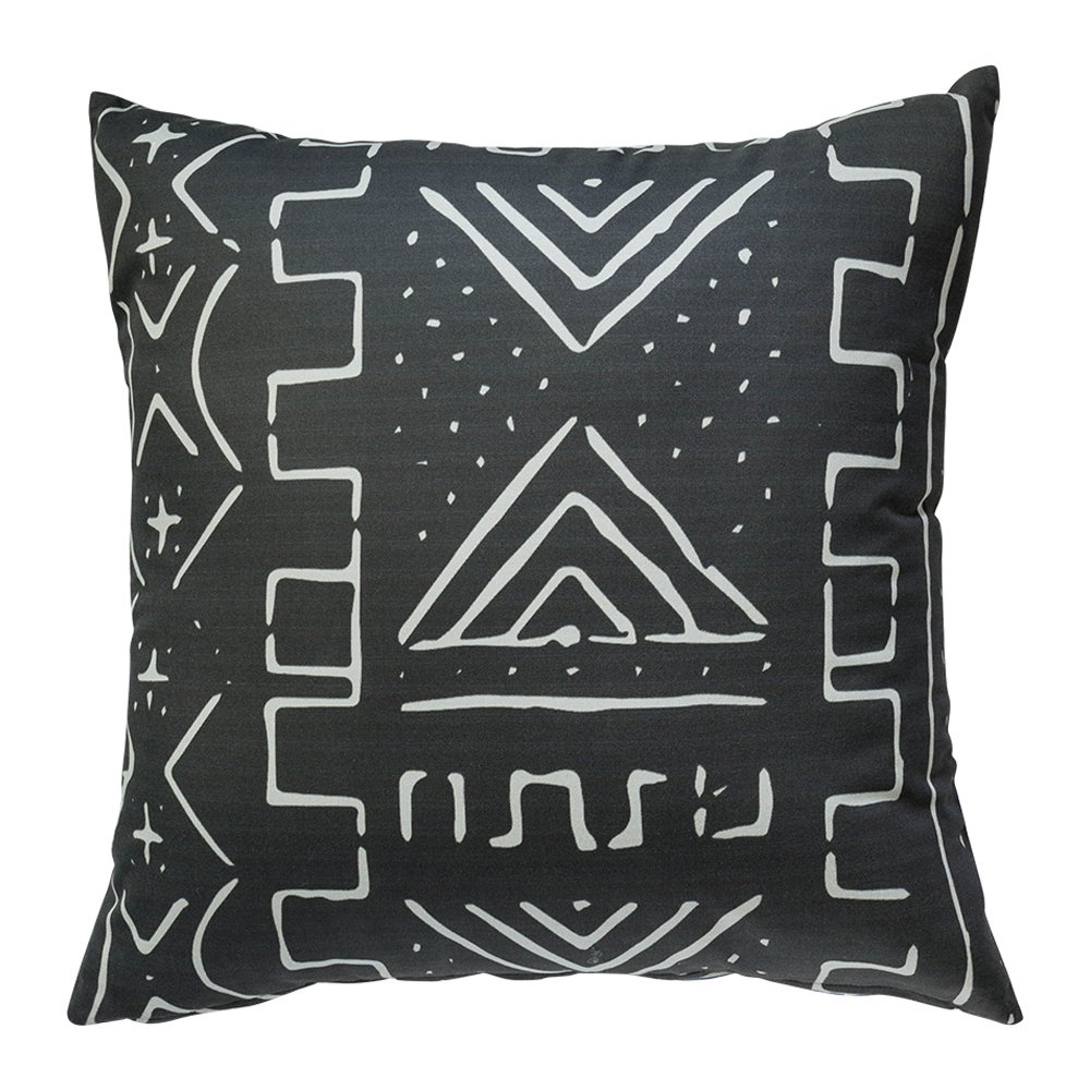 Tribal Style Waterproof Outdoor Cushion Cover - 45cm X 45cm